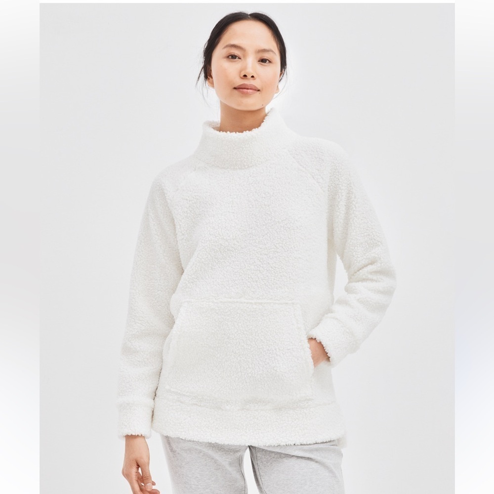 Haven Well Within Fleece Mock neck oversized Pullover